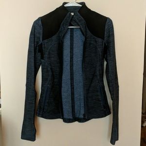 Lululemon forme jacket slub denim